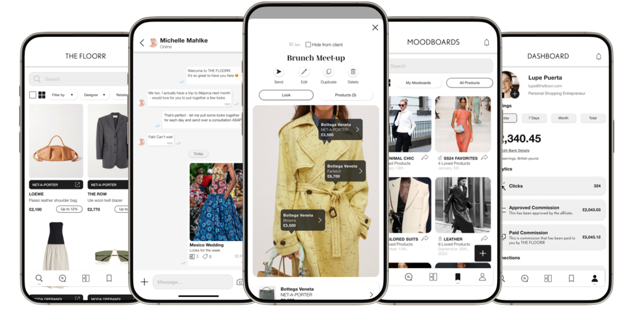 Luxury Fashion Startup The Floorr Equips Personal Stylists with Powerful Business Growth Tools